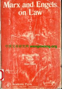 cover of the book Marx and Engels on Law