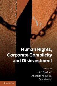 cover of the book Human rights, corporate complicity and disinvestment