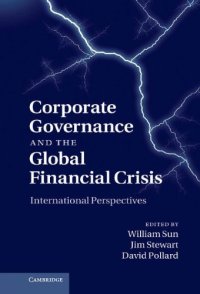 cover of the book Corporate governance and the global financial crisis : international perspectives