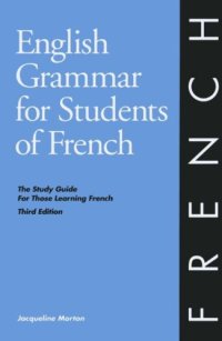 cover of the book English Grammar for Students of French