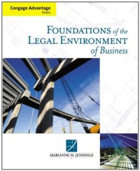 cover of the book Foundations of the Legal Environment of Business