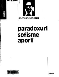 cover of the book Paradoxuri, sofisme, aporii