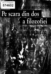 cover of the book Pe scara din dos a filozofiei