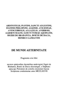 cover of the book Despre eternitatea lumii