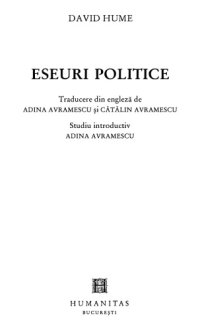 cover of the book Eseuri Politice