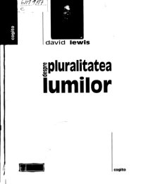 cover of the book Despre pluralitatea lumilor