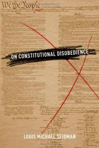 cover of the book On Constitutional Disobedience