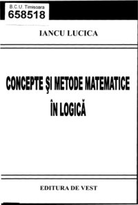 cover of the book Concepte si metode matematice in logica