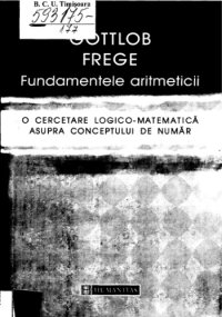 cover of the book Fundamentele aritmeticii