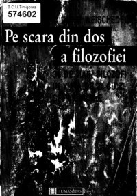 cover of the book Pe scara din dos a filozofiei