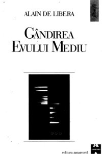 cover of the book Gândirea Evului Mediu