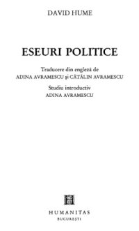 cover of the book Eseuri Politice