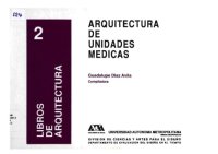 cover of the book Arquitectura de Unidades Médicas