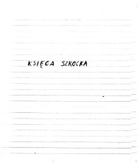 cover of the book Księga szkocka (rękopis)