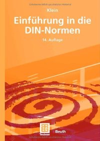 cover of the book Einführung in die DIN-Normen