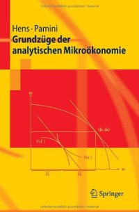 cover of the book Grundzüge der analytischen Mikroökonomie