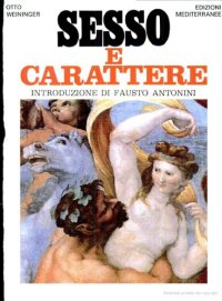 cover of the book Sesso e carattere