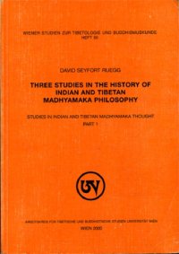 cover of the book Three Studies in the History of Indian and Tibetan Madhyamaka