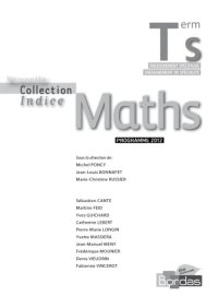 cover of the book Maths Terminale S : programme 2012