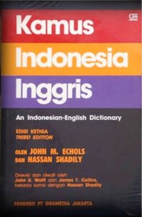 cover of the book Kamus Indonesia Inggris