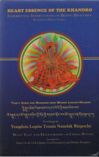 cover of the book Heart Essence of the Khandro: Instructions on Bonpo Dzogchen: Thirty Signs and Meanings from Women Lineage-Holders