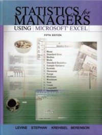 cover of the book Statistics for Managers Using Microsoft Excel (Custom Edition)