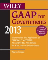 cover of the book GAAP for governments 2013: interpretation and application of generally accepted accounting principles for state and local governments