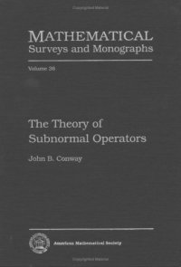 cover of the book The Theory of Subnormal Operators (includes errata)