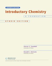 cover of the book Introductory Chemistry - A Foundation [Hybrid]