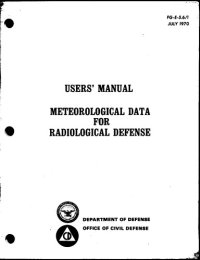 cover of the book FG-E-5-6 Meteorological Data for Radiological Defense