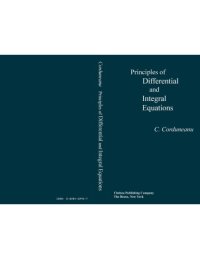 cover of the book Principles of Differential and Integral Eqns