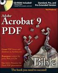 cover of the book Adobe acrobat 9 PDF bible