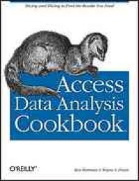 cover of the book Access data analysis cookbook