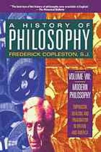 cover of the book A History of Philosophy [Vol VIII]. Modern philosophy, empiricism, idealism, and pragmatism in Britain and America