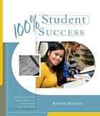 cover of the book 100% student success