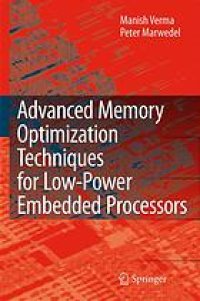 cover of the book Advanced memory optimization techniques for low power embedded processors