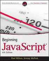 cover of the book Beginning JavaScript