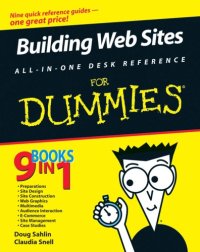 cover of the book Building web sites all-in-one desk reference for dummies