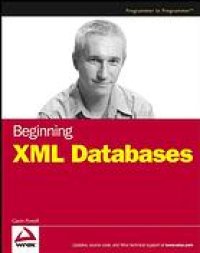 cover of the book Beginning XML databases