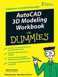 cover of the book AutoCAD 2008 3D modeling workbook for dummies