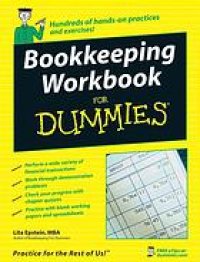 cover of the book Bookkeeping workbook for dummies