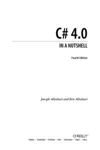 cover of the book C# 4.0 in a Nutshell : the Definitive Reference