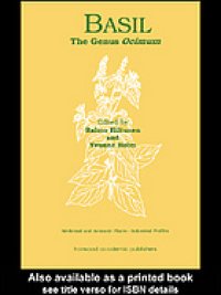 cover of the book Basil : the genus Ocimum