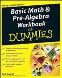 cover of the book Basic math & pre-algebra workbook for dummies