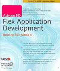 cover of the book AdvancED Flex application development : building rich media X