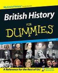 cover of the book British history for dummies