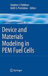 cover of the book Device and Materials Modeling in PEM Fuel Cells