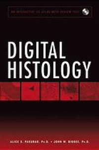 cover of the book Digital histology : an interactive CD atlas with review text