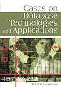 cover of the book Cases on database technologies and applications