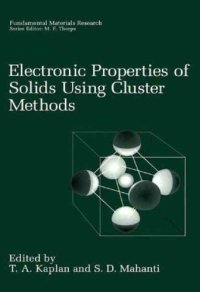 cover of the book Electronic properties of solids using cluster methods